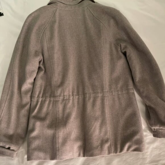 Loro Piana Stone colored cashmere coat - Picture 3 of 6